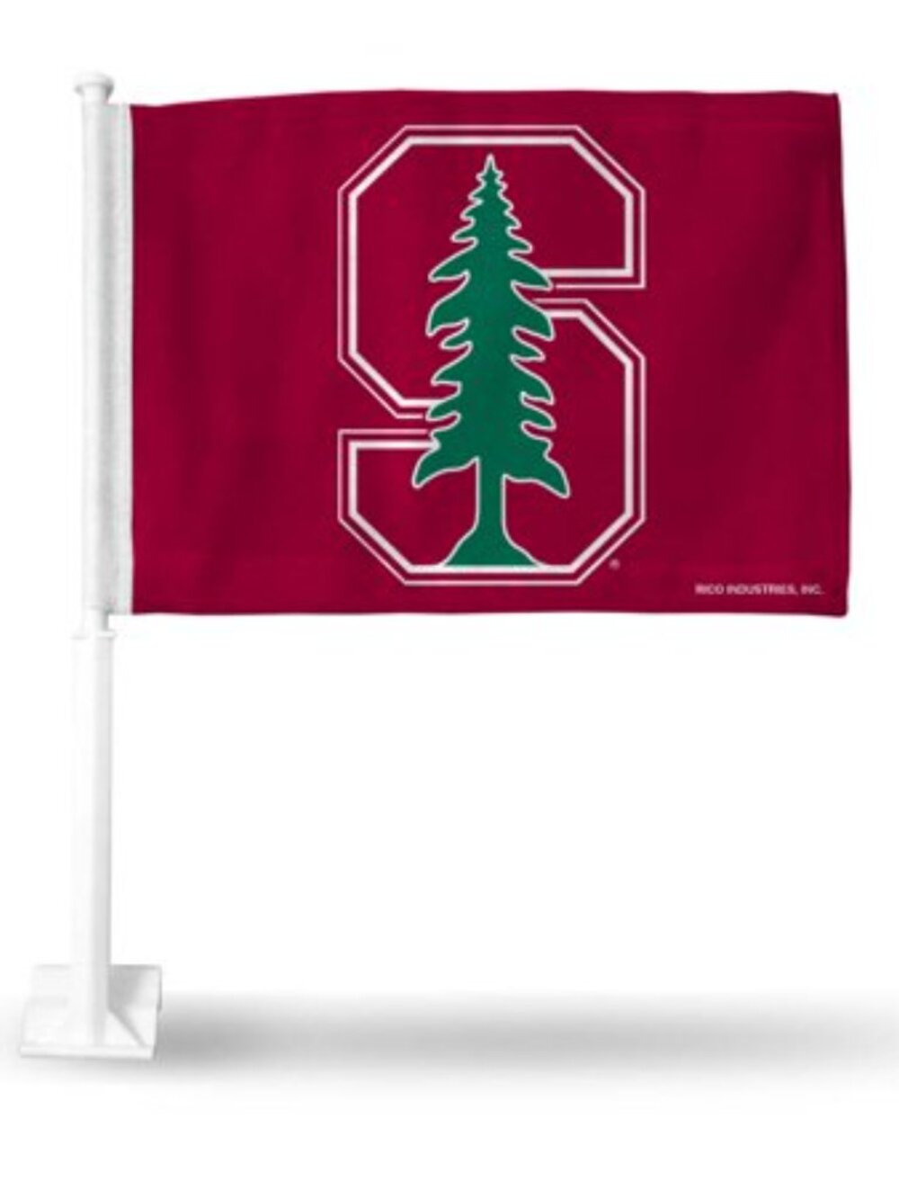 NEW Stanford Cardinal NCAA 11X14 Window Mount 2-Sided Car Flag